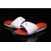 Unisex Air Jordan Hydro III Retro White Red Blue Sandals